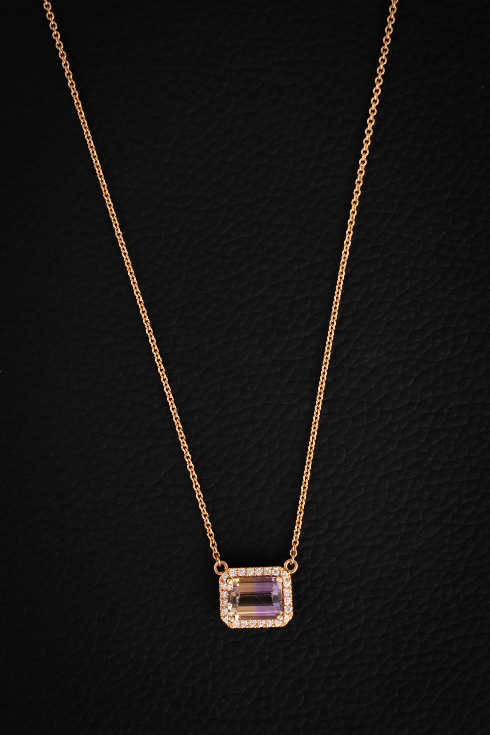 Collier Pyrèthre rose