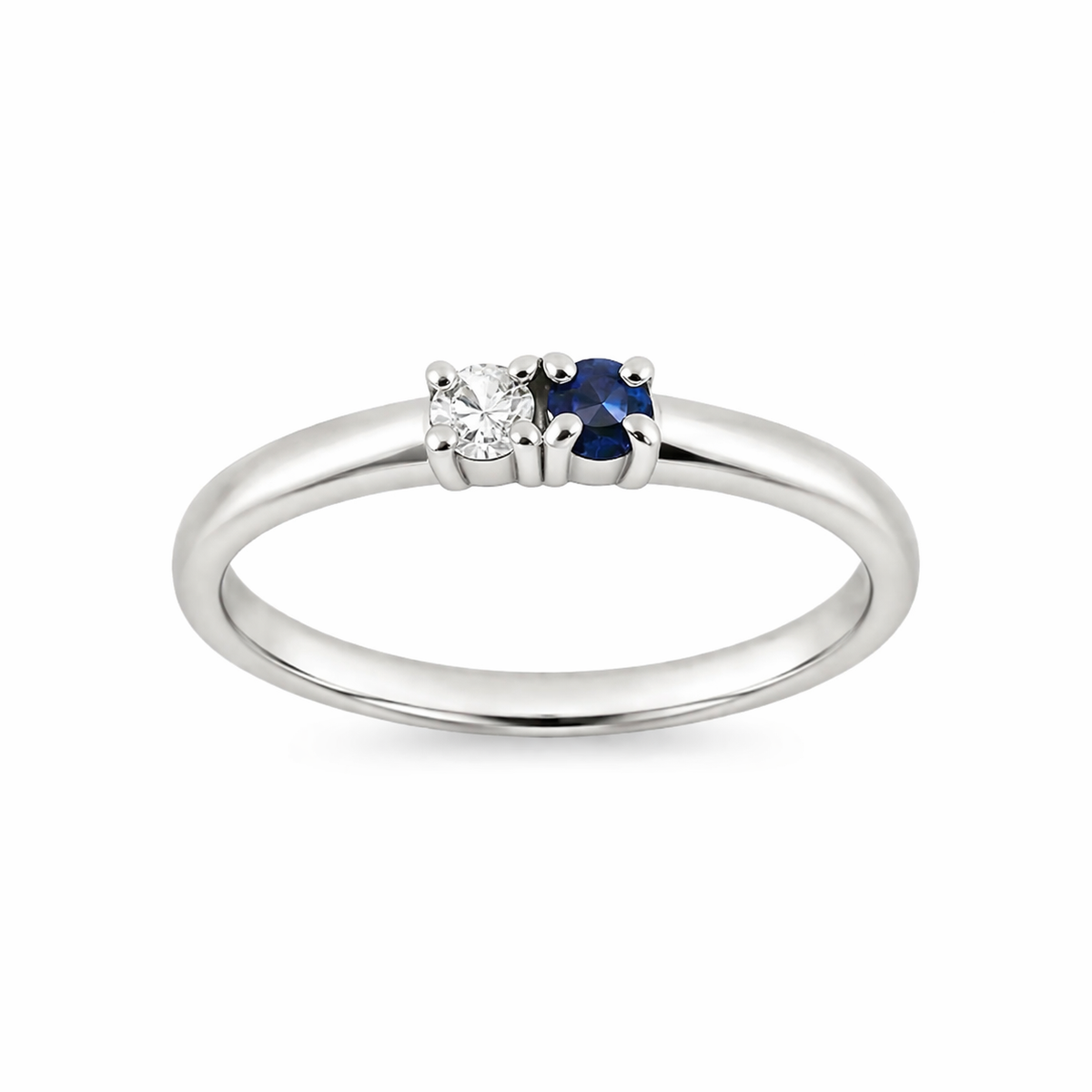 Sapphire Sparkle Ring