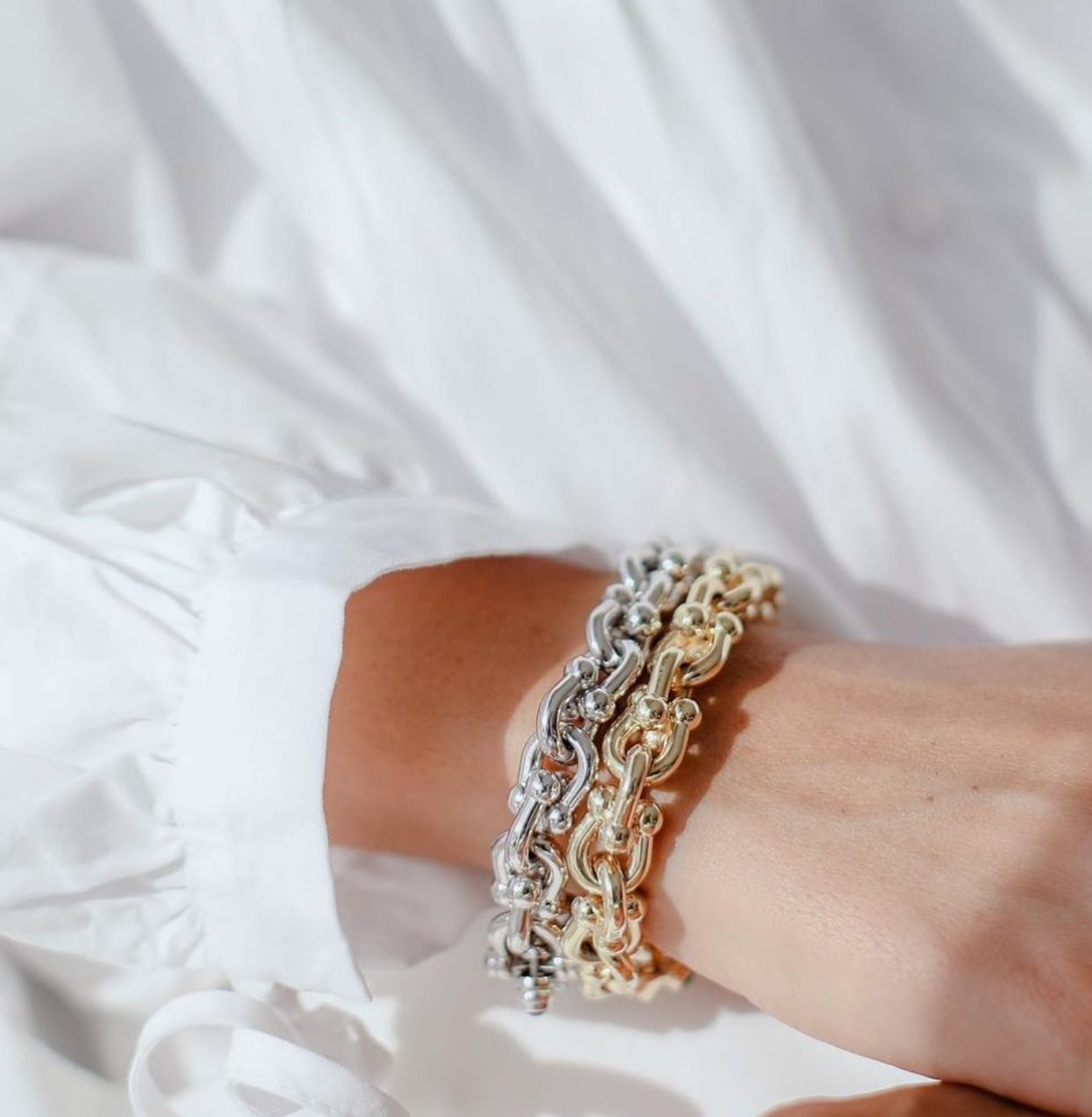 Bracelet à Maillon Marin Gros