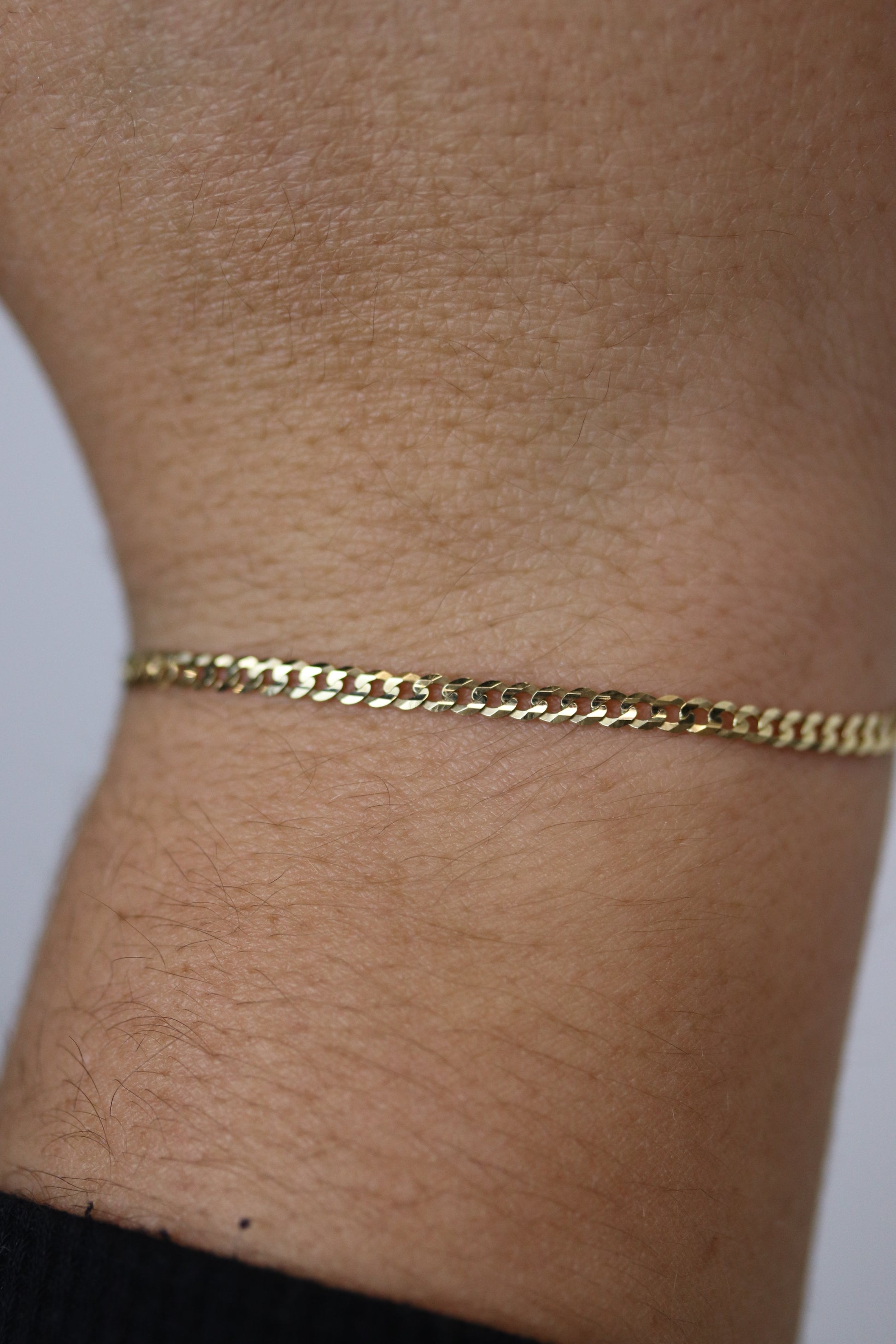 Bracelet Gentle Curb 080 10k