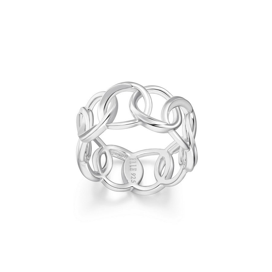 Swirl Link Ring