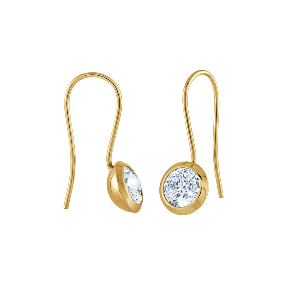 Steel Lever Earring