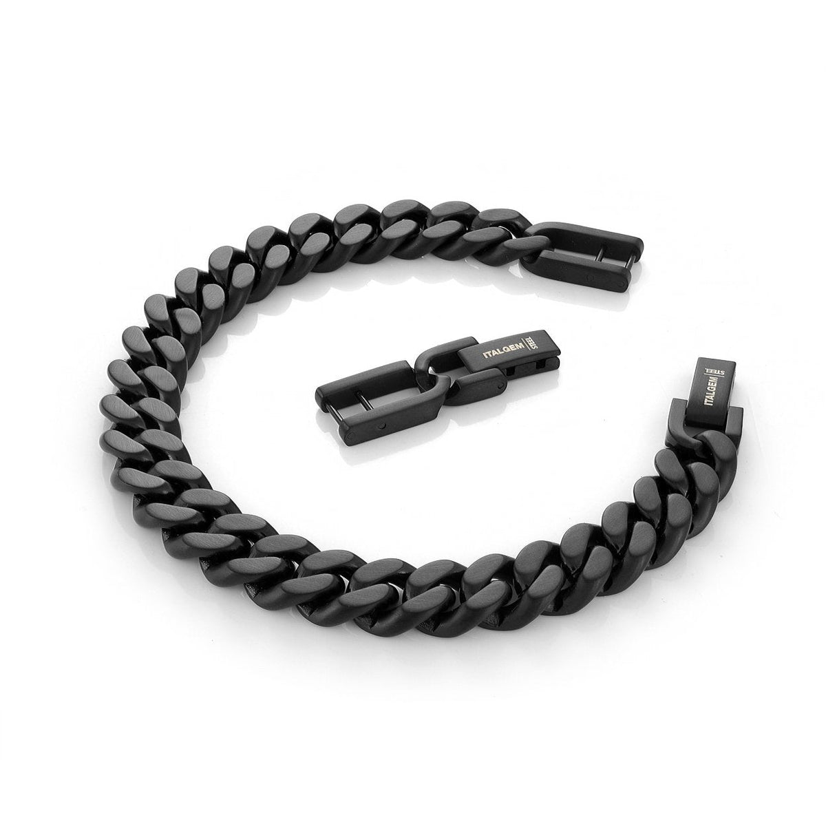 10mm Stainless Steel Curb Bracelet