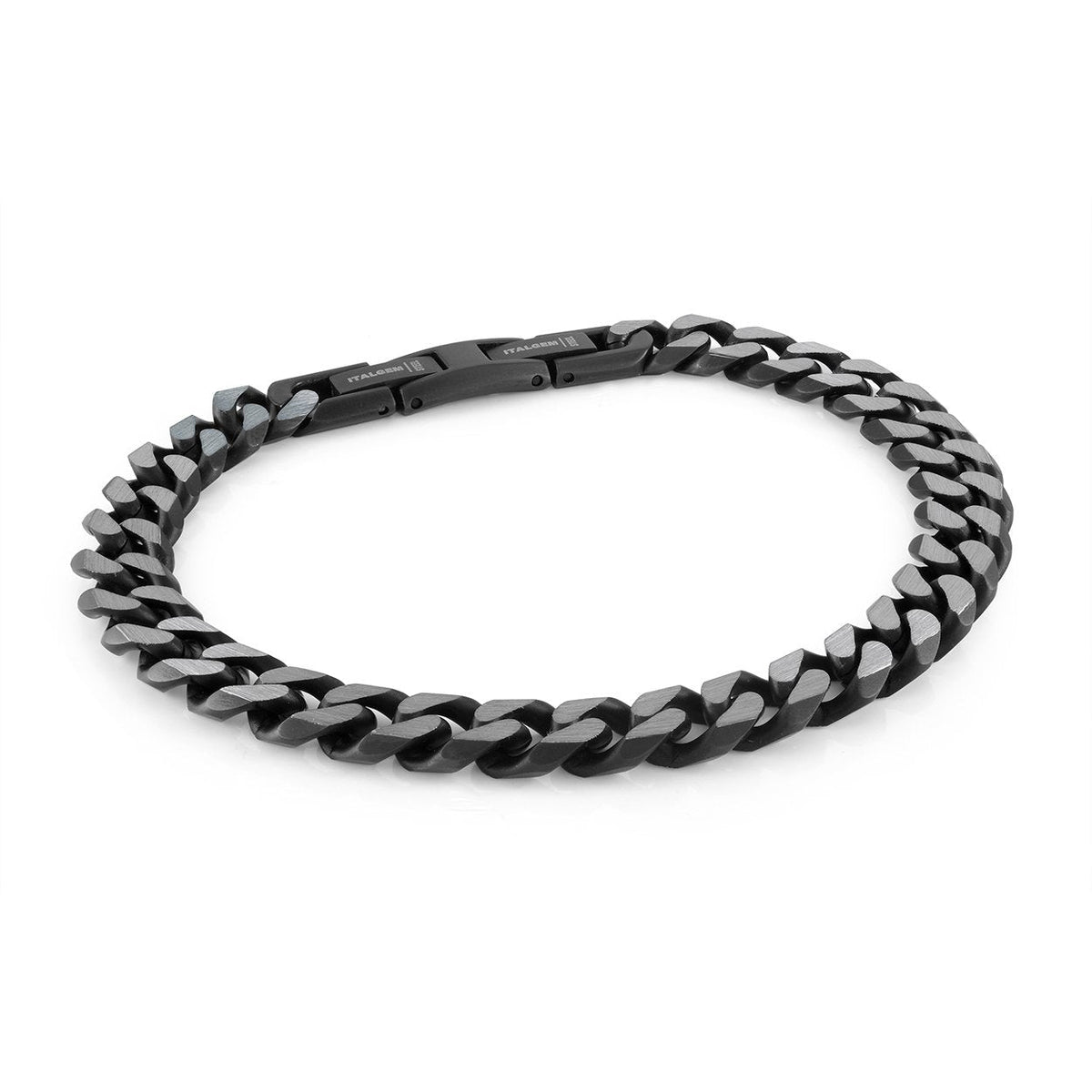 8.6mm Stainless Steel Curb Bracelet