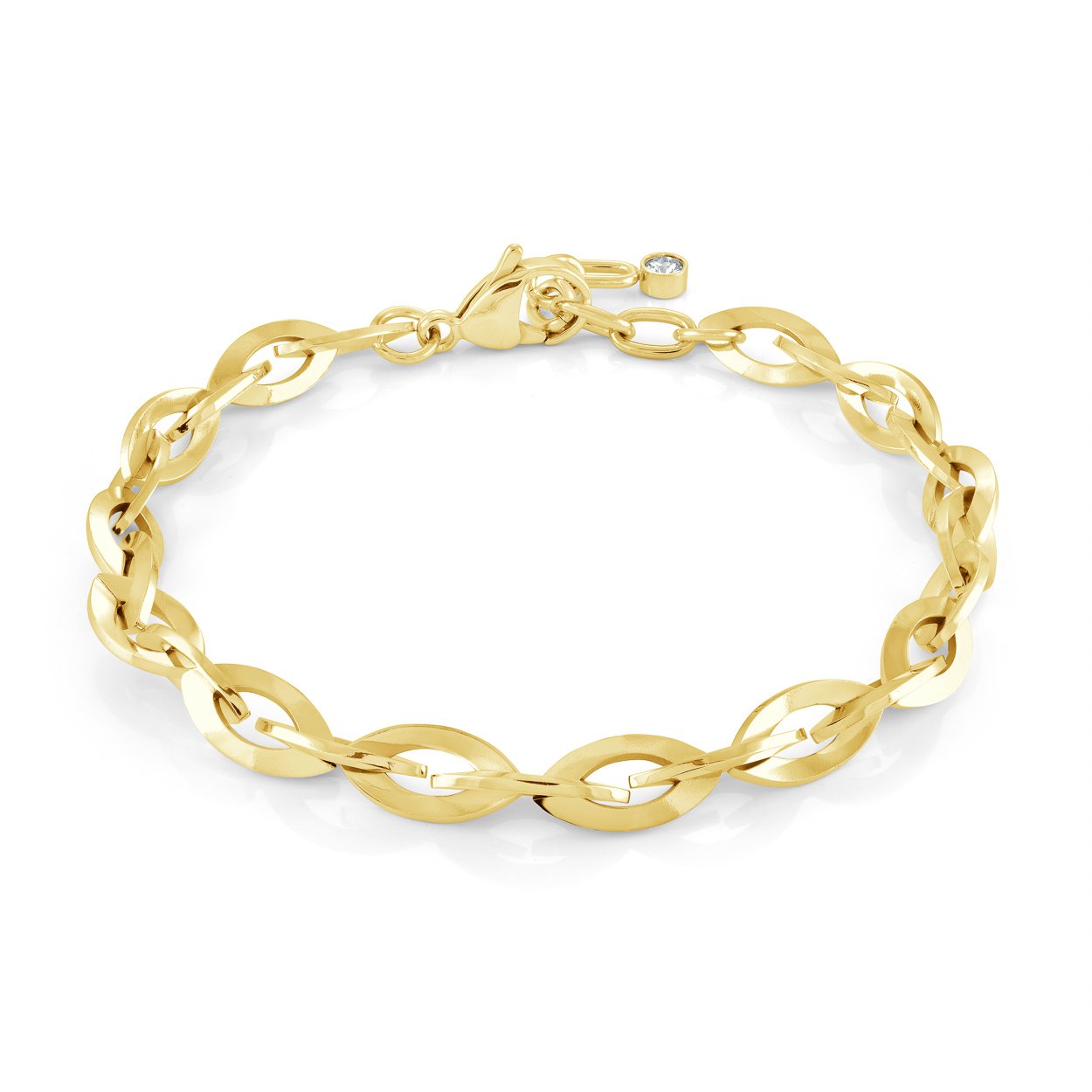 Bracelet Poli Ovale Alterné