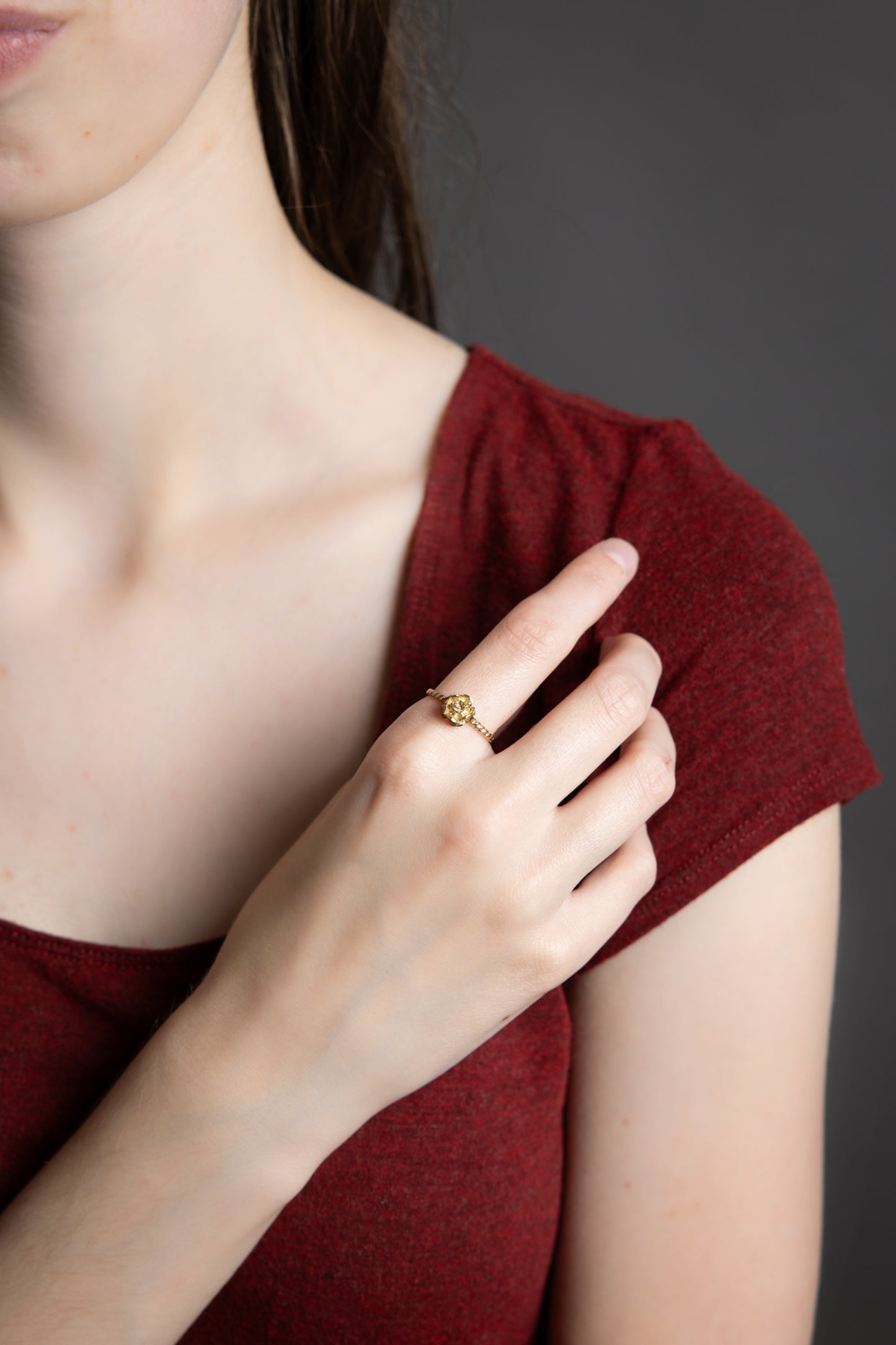 Bague Rose Du Désert