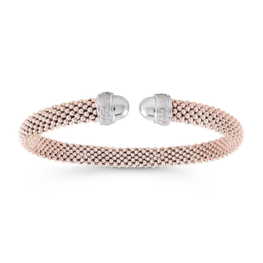 Bangle Maille à enfiler Rose Gold