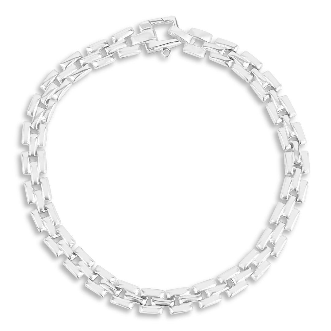 Bracelet Plain Square Link