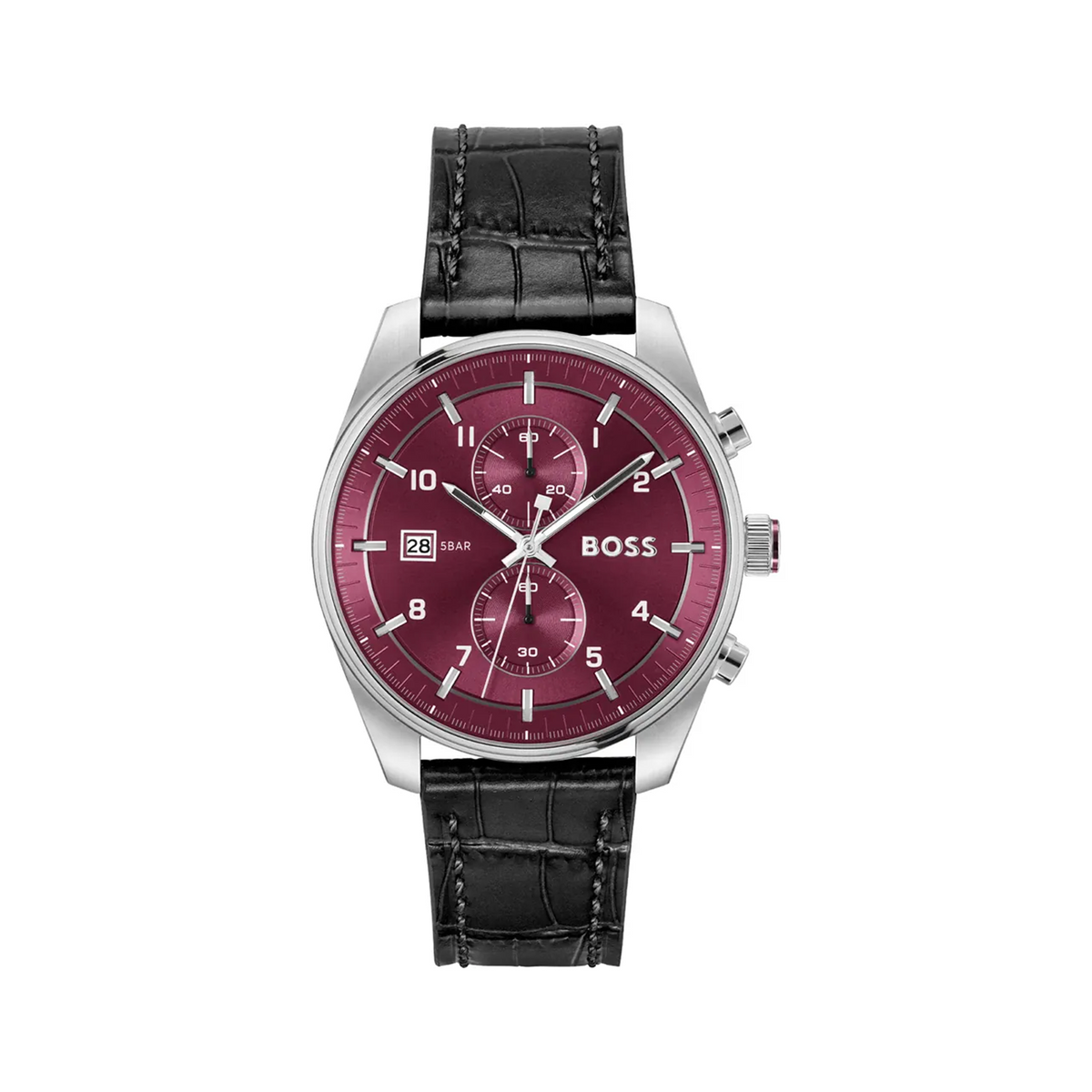 Montre Hugo Skytraveler - Rouge