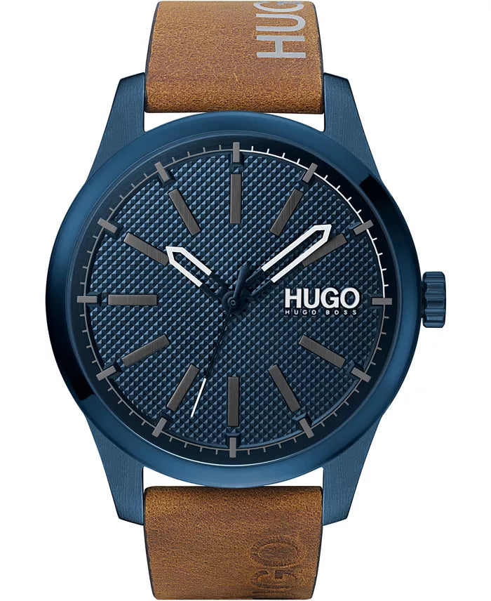 Montre Hugo - Bracelet Brun