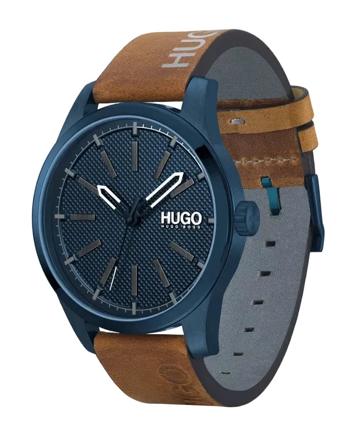 Montre Hugo - Bracelet Brun