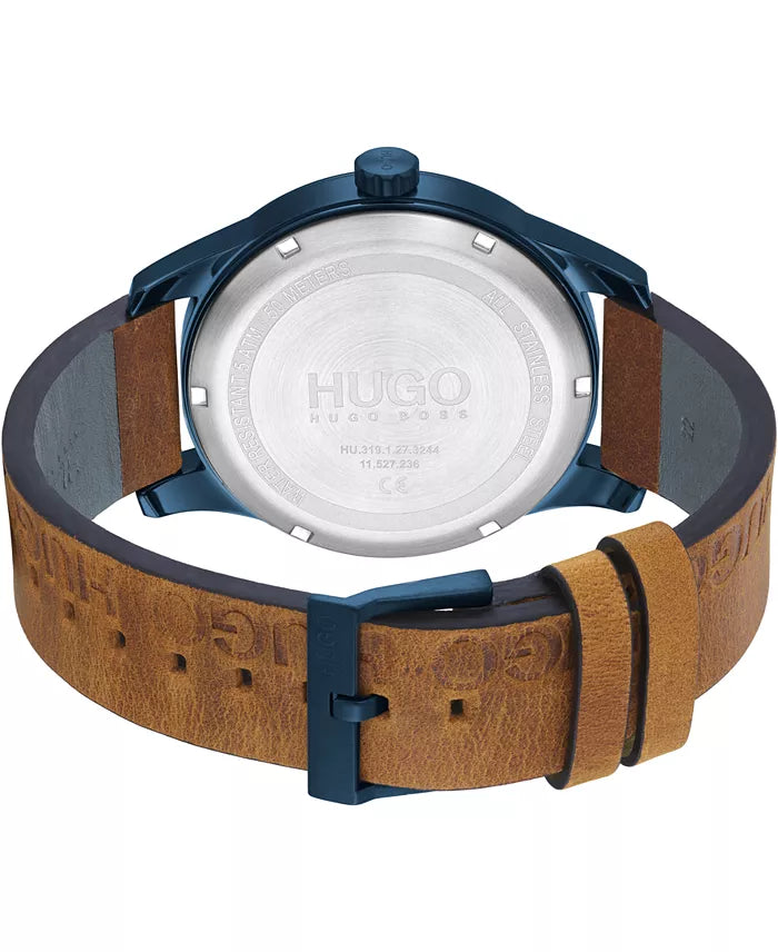 Montre Hugo - Bracelet Brun