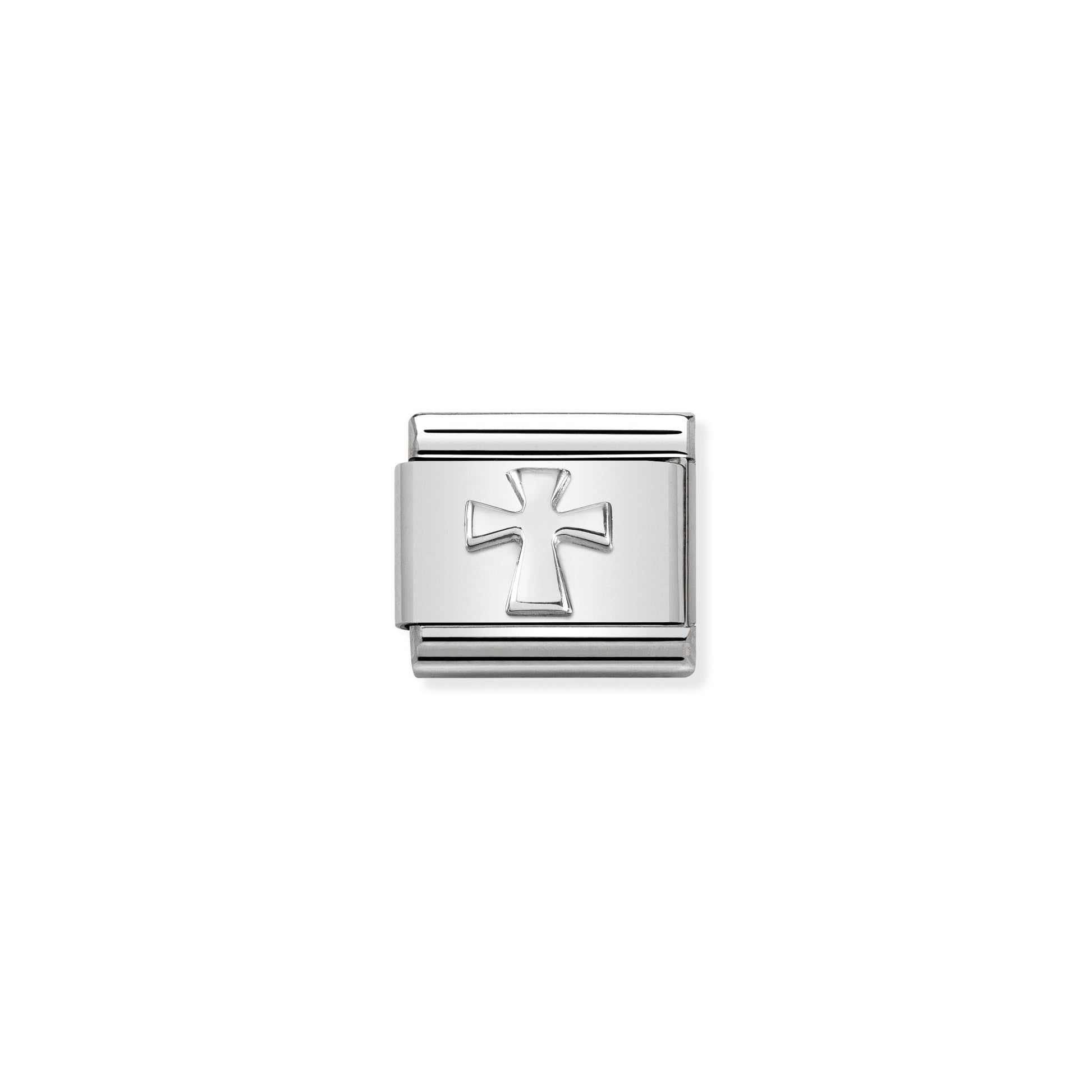 MAILLON COMPOSABLE CROIX ARGENT