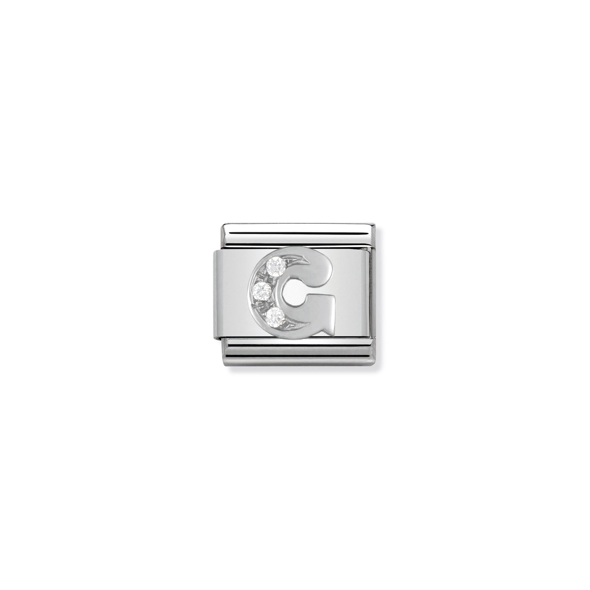 MAILLON COMPOSABLE ARGENT ET ZIRCON G
