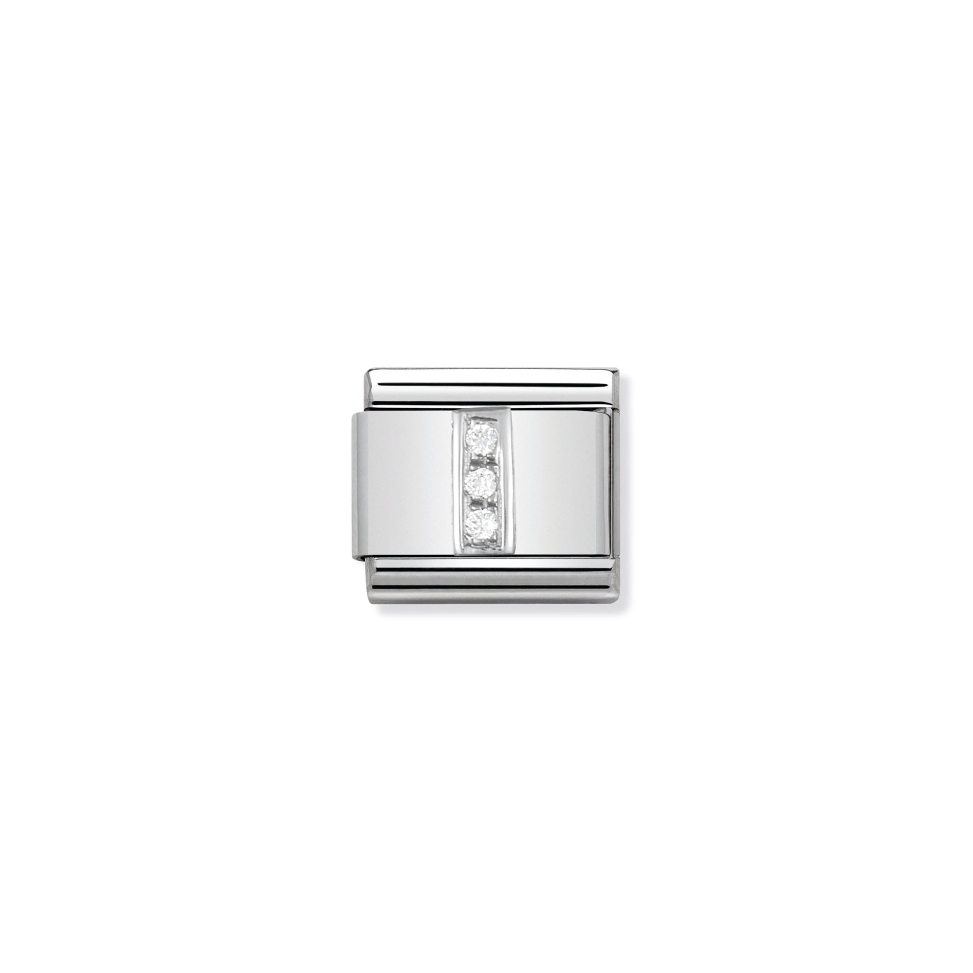 MAILLON COMPOSABLE ARGENT ET ZIRCON I
