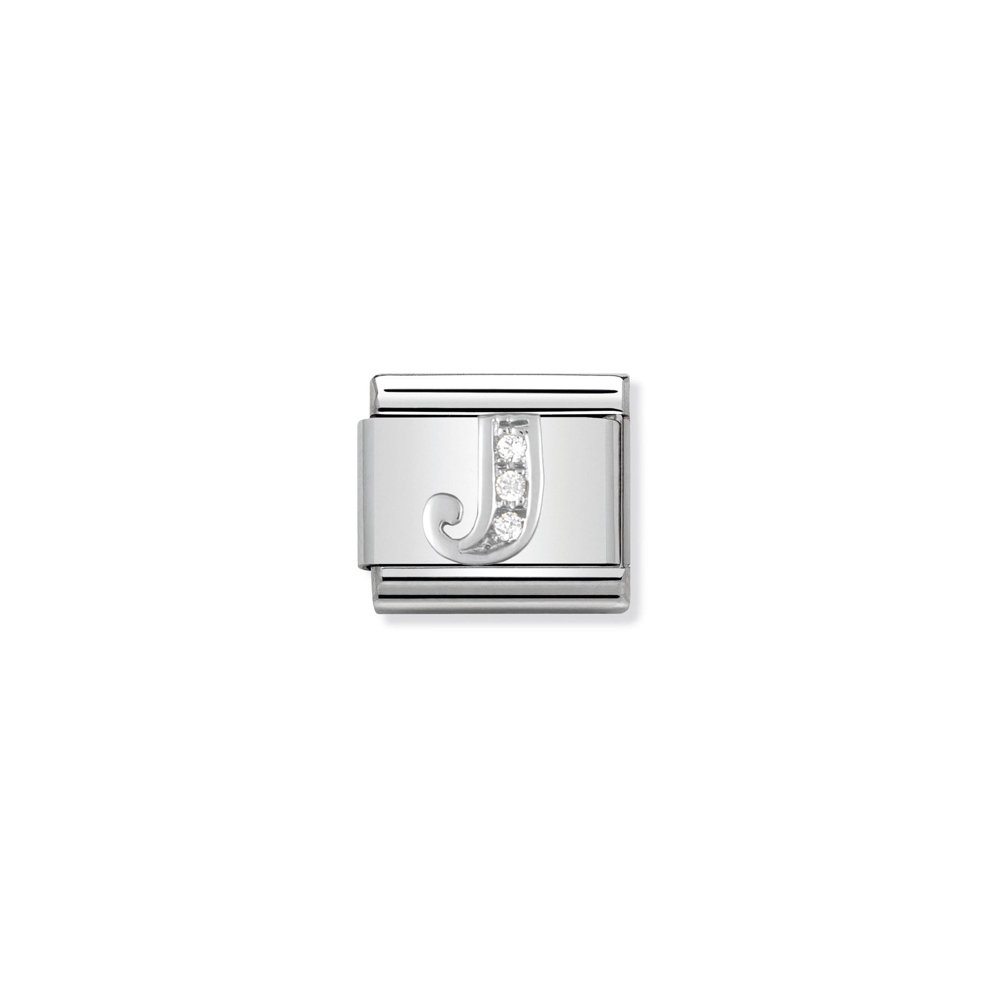 MAILLON COMPOSABLE ARGENT ET ZIRCON J