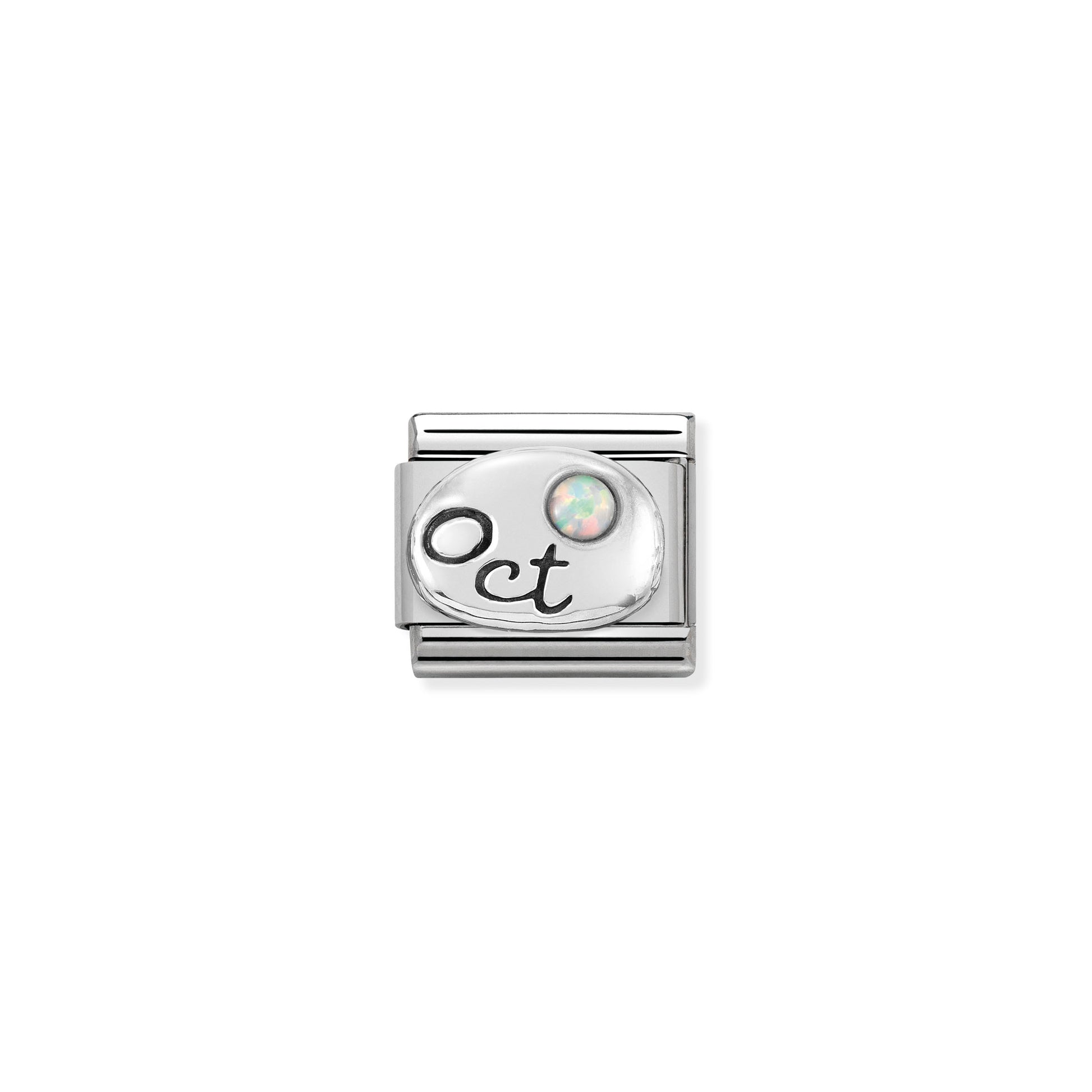 MAILLON COMPOSABLE OPALE BLANCHE - OCTOBRE
