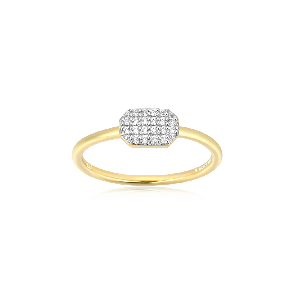 Pave Heart Ring 