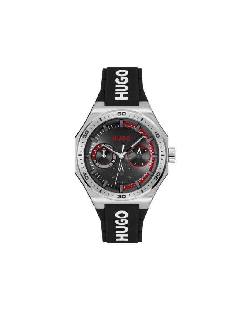 Chronograph Watch - Brown Leather