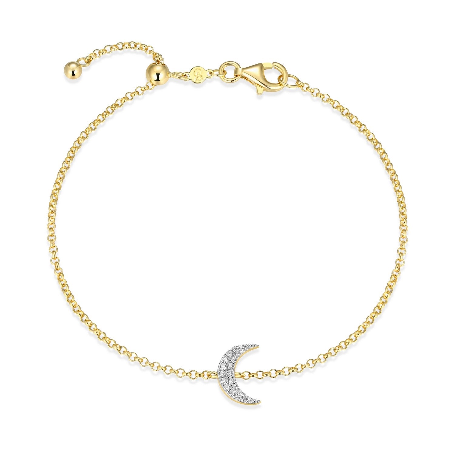 Bracelet Lune Doré