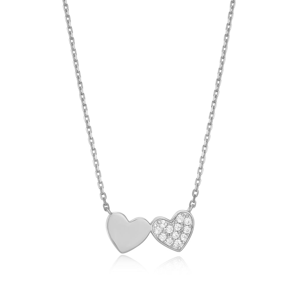Collier Double Coeur