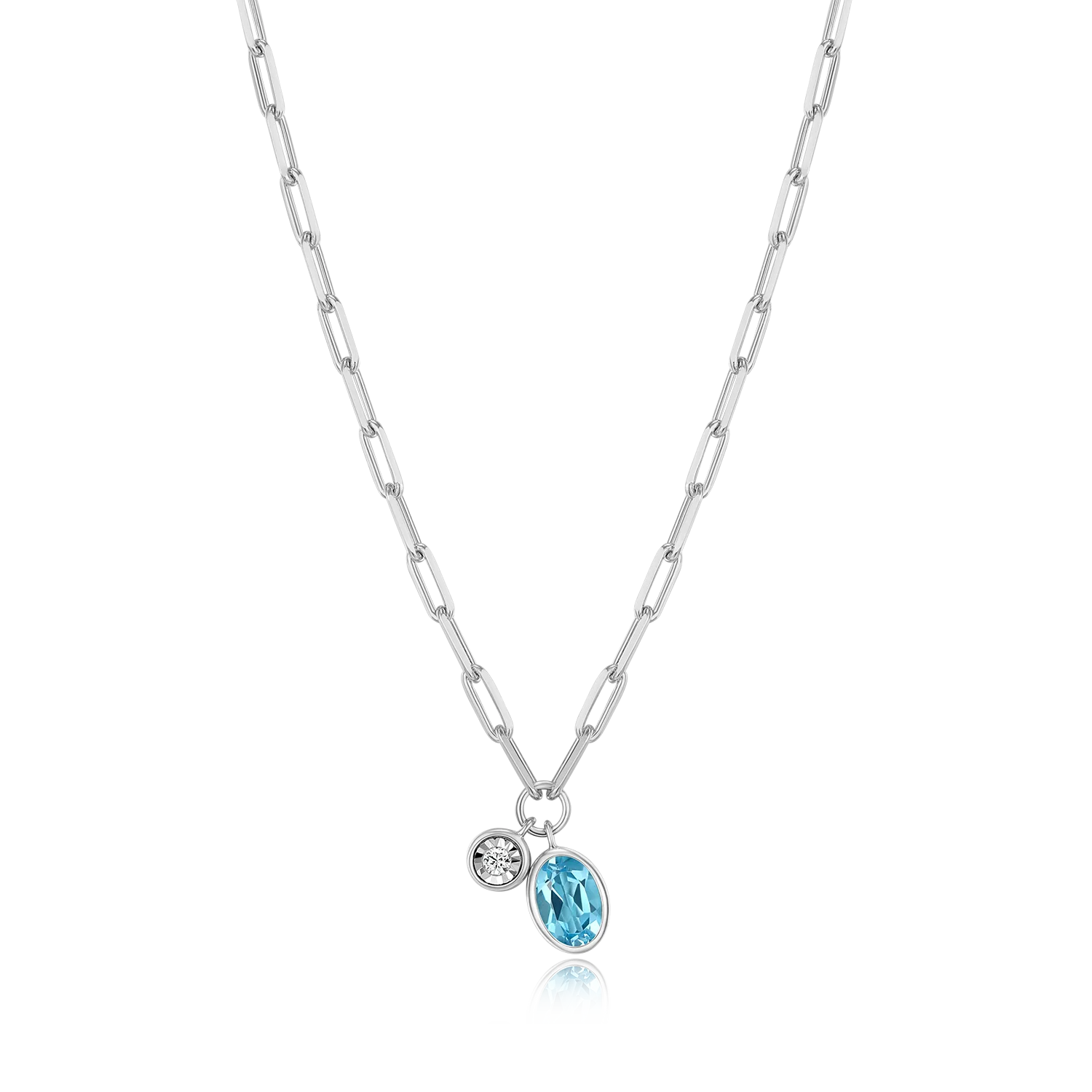 Collier Paperclip - Mars