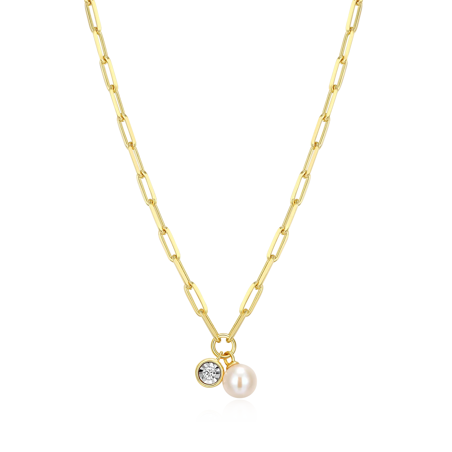 Collier Paperclip - Juin