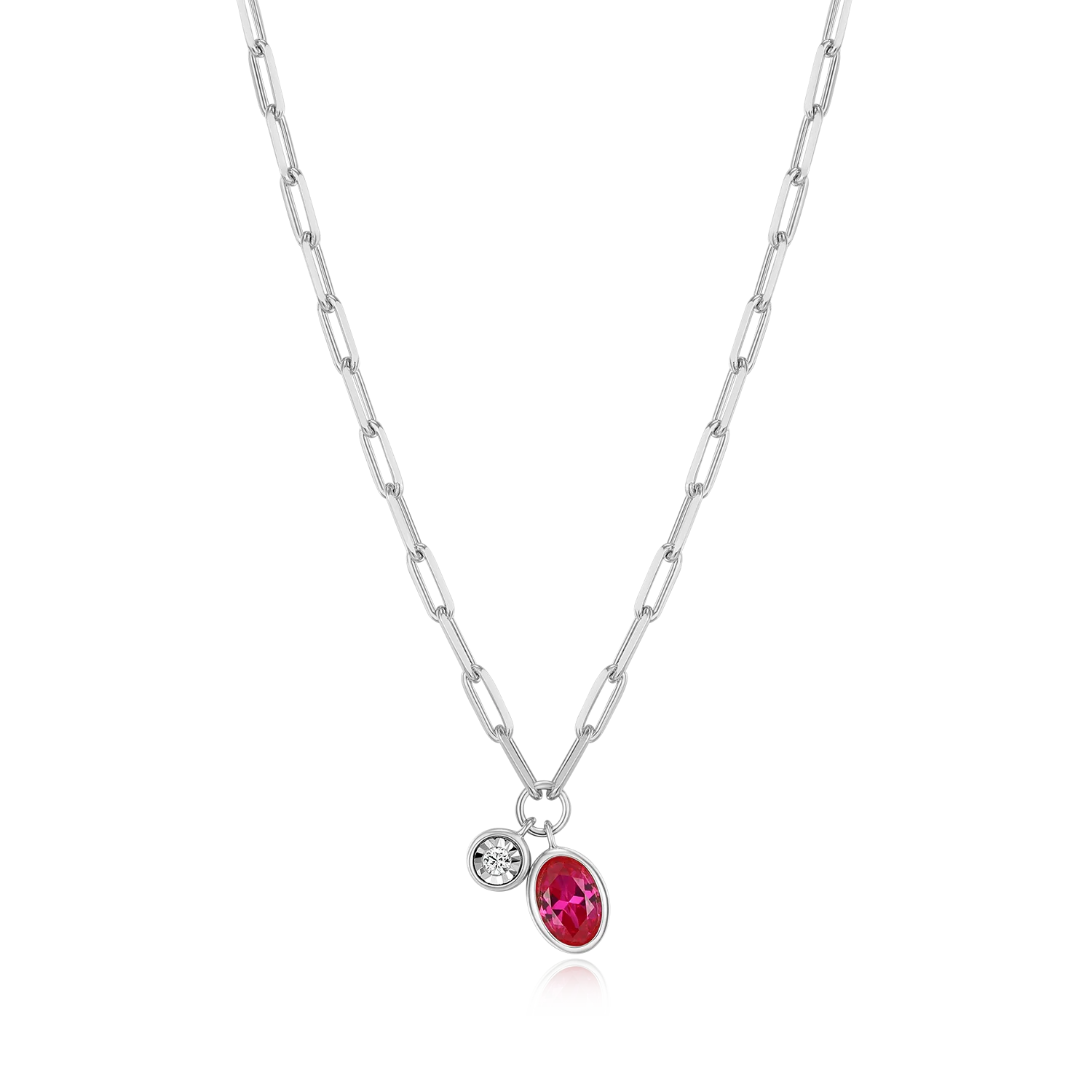 Collier Paperclip - Juillet