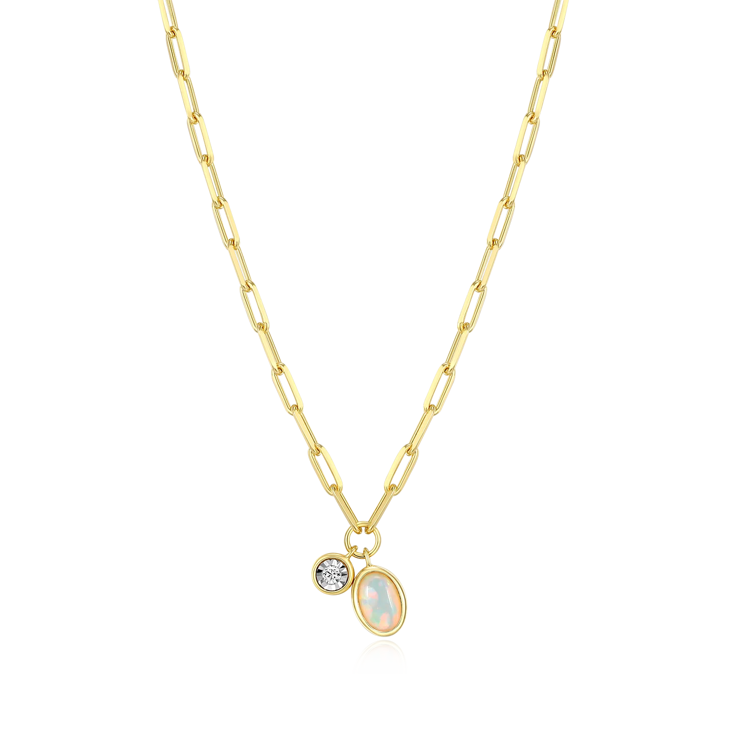 Collier Paperclip - Octobre