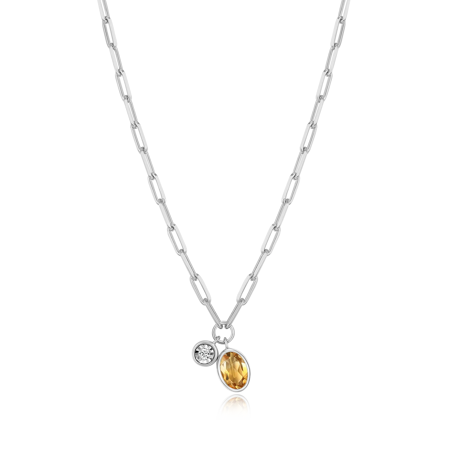 Collier Paperclip - Novembre