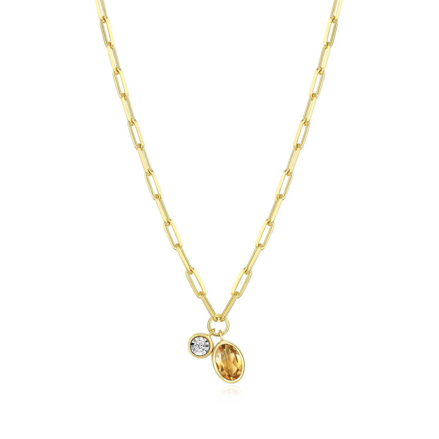 Collier Paperclip - Novembre