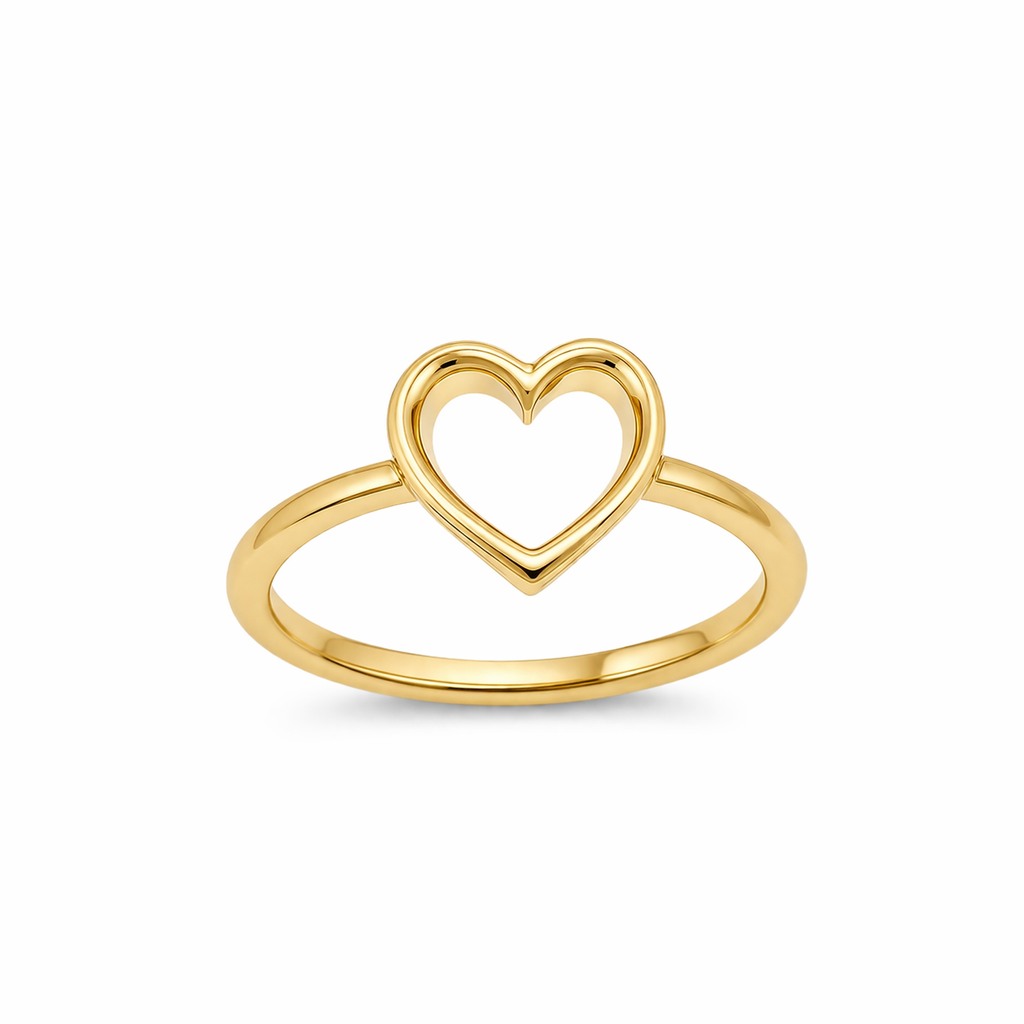 Bague Coeur Tracé