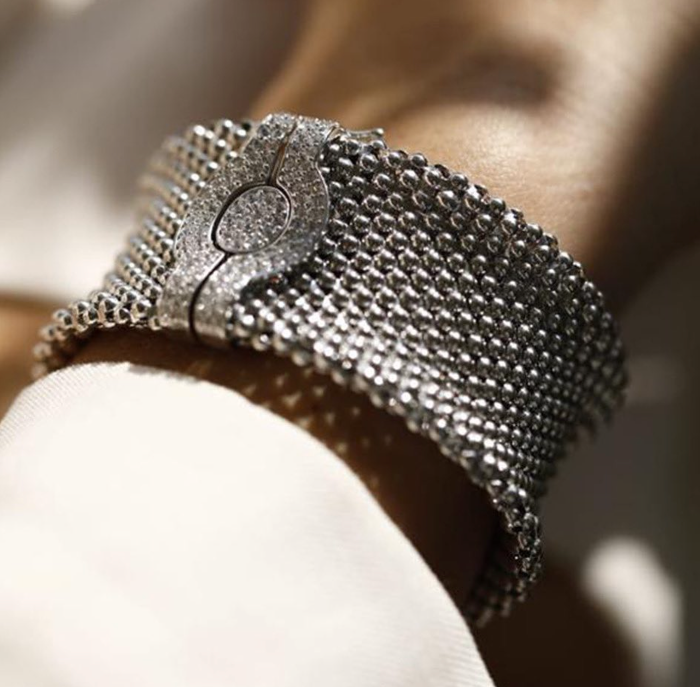 Bangle inversé en maille