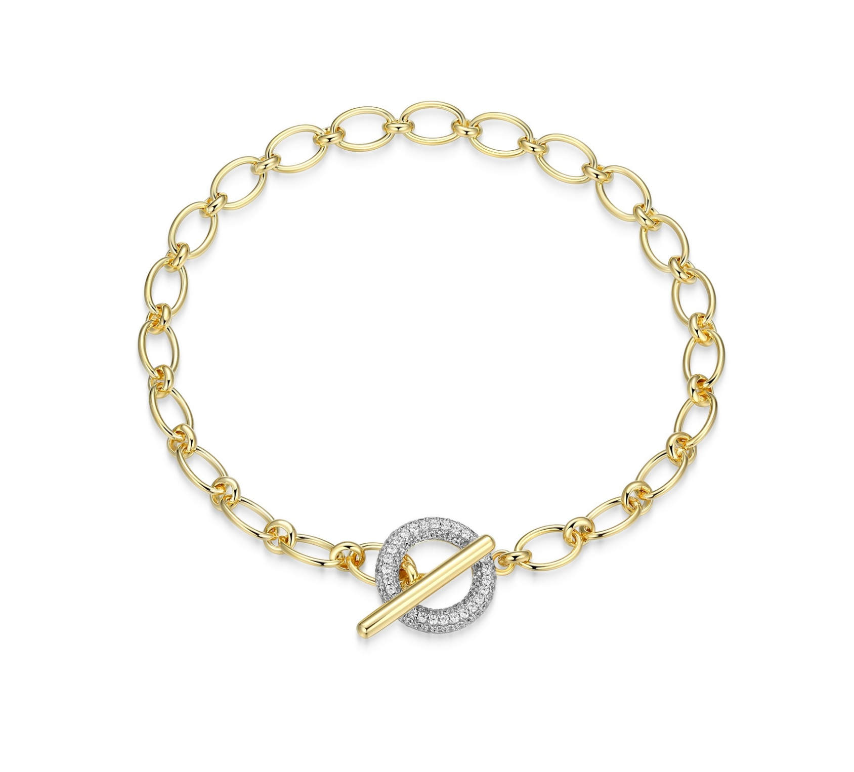 Bracelet en argent maillon