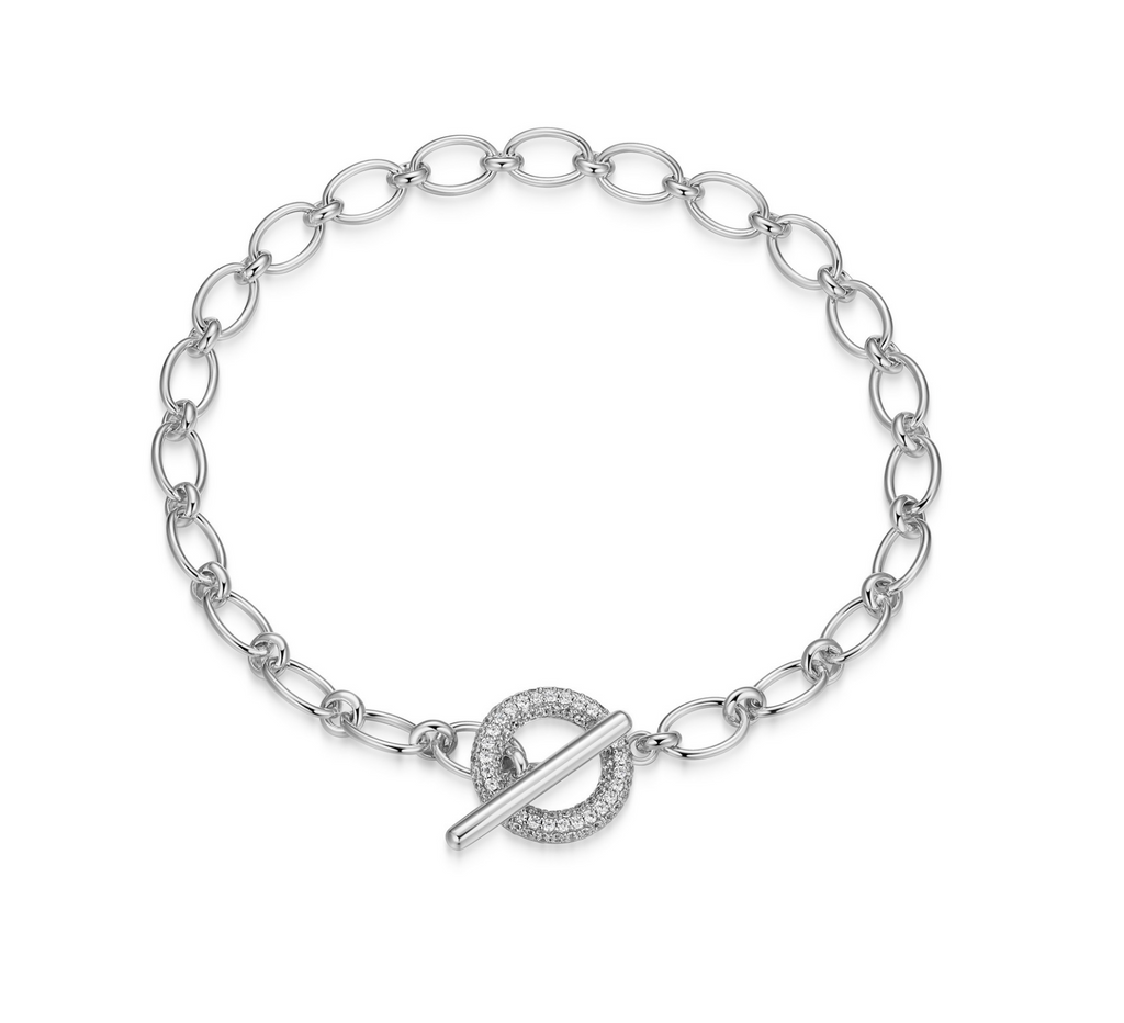 Bracelet en argent maillon