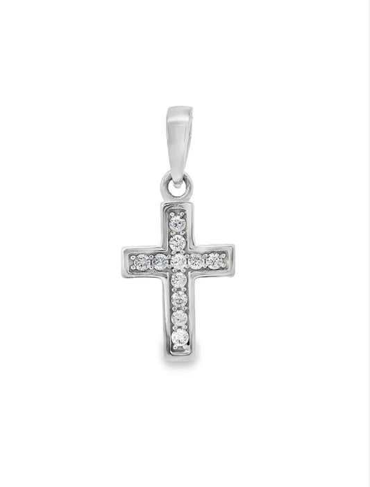 Pendentif Petite Croix Brillante