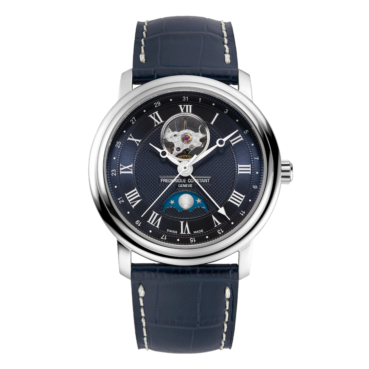 Frederique Constant - Heart Beat Monophase Date - FC-335MCNW4P26
