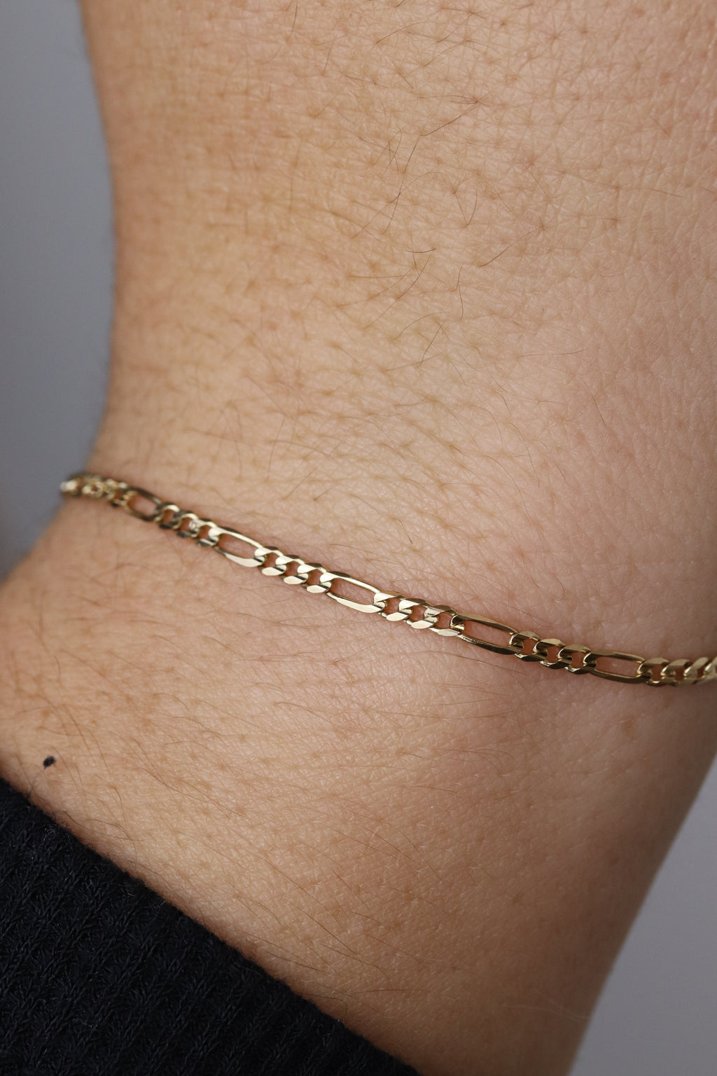 Bracelet Figaro 060 10k