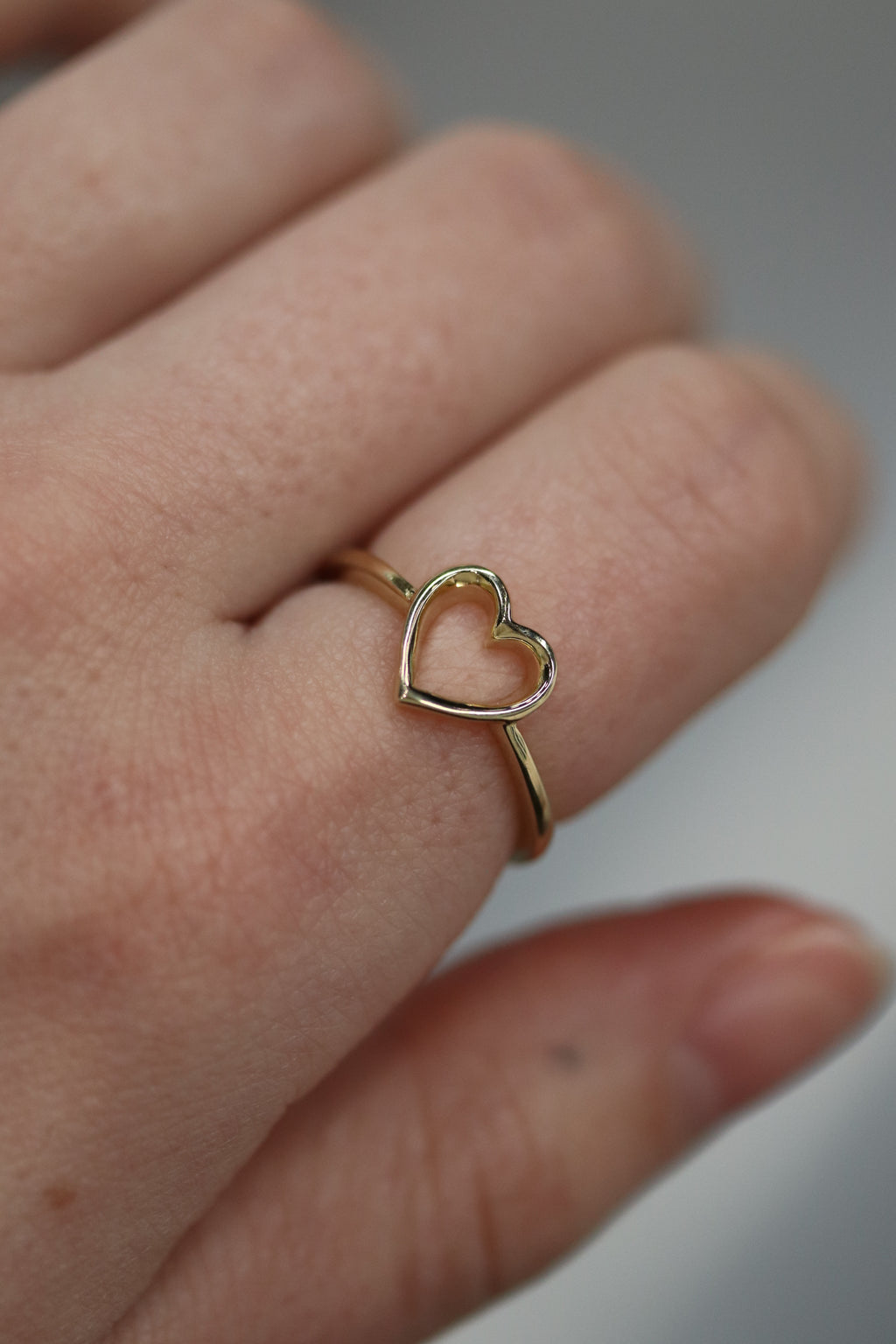 Bague Coeur Tracé