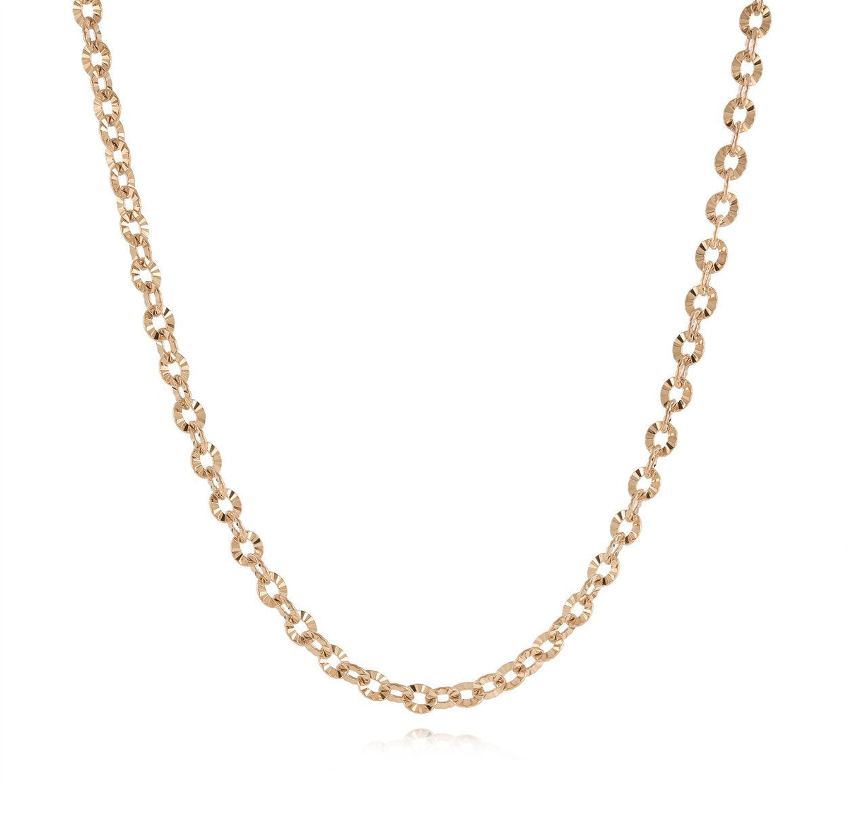 Sparkle Chain 4mm Rose Gold