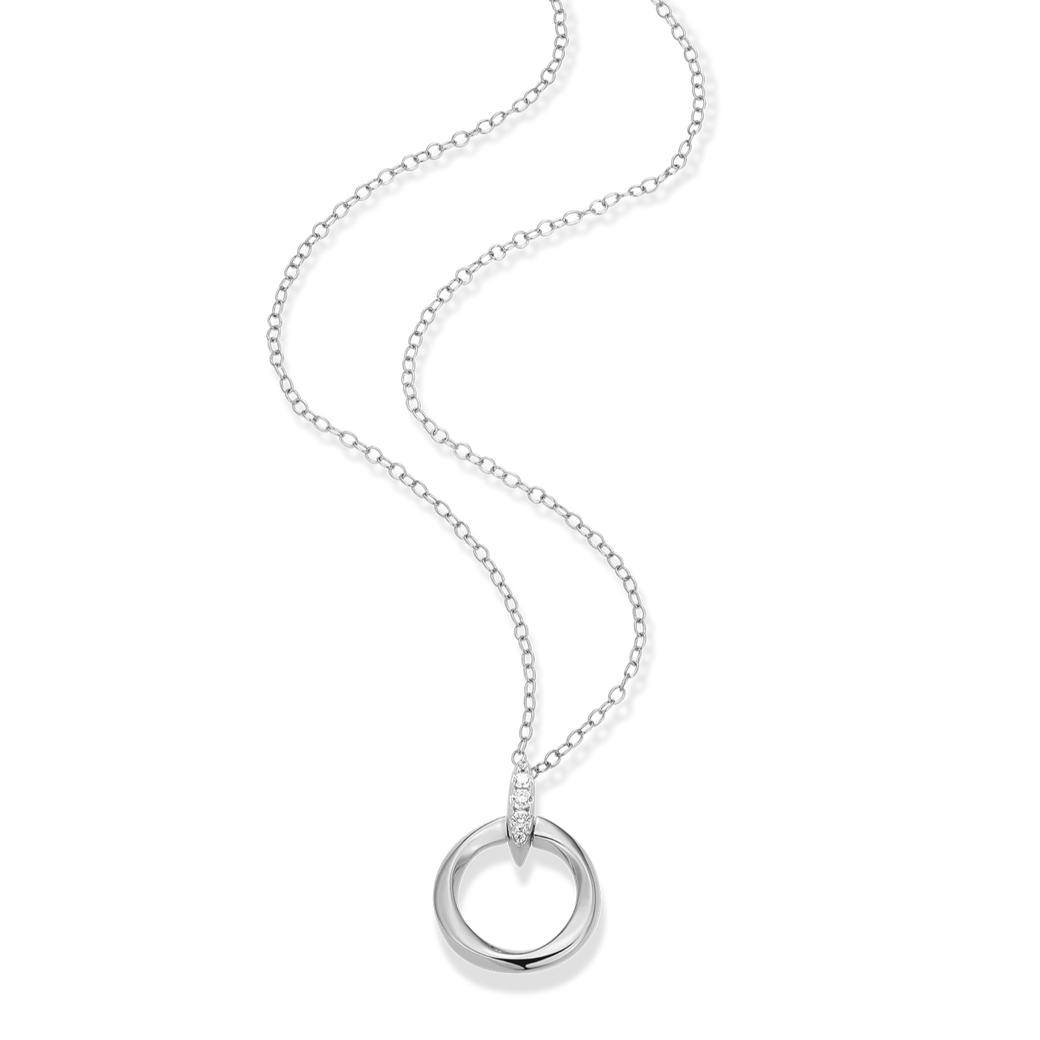 Collier Pendentif Cercle Lab