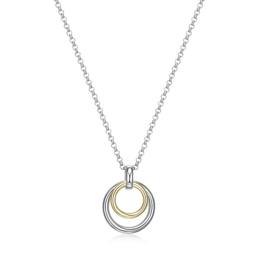 Collier Simpatico Double Cercle