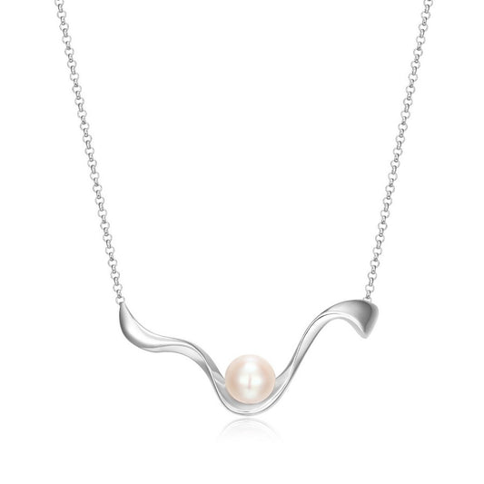 Collier Luna vagué avec Perle