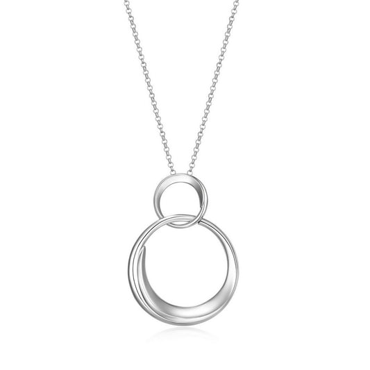 Collier Swirl Double Link