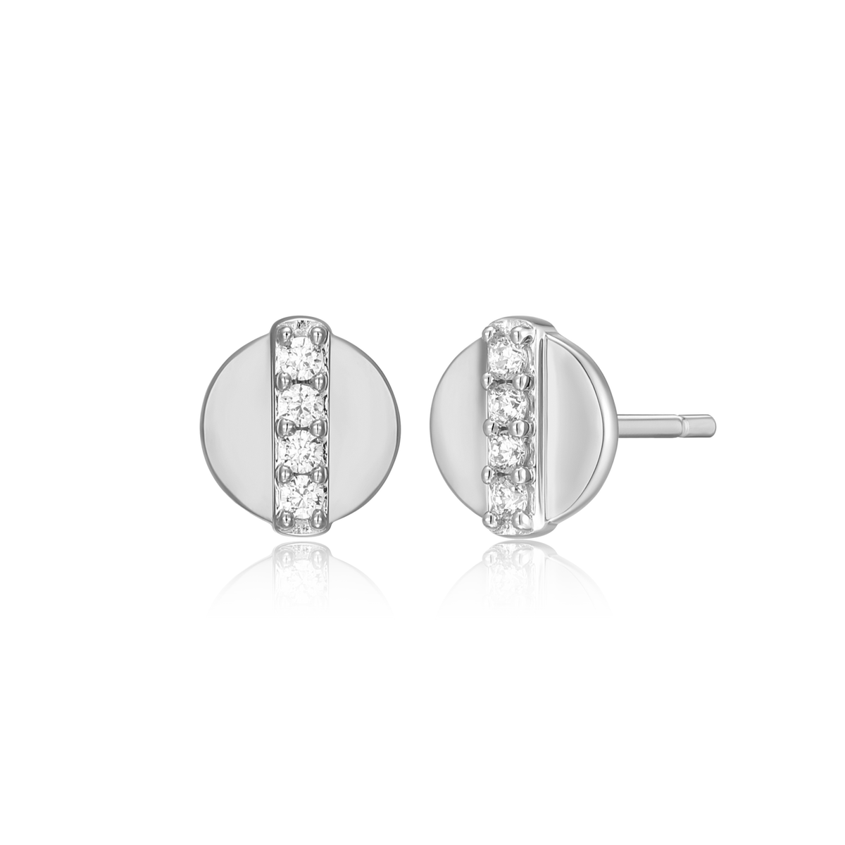 Circle Lab Earrings