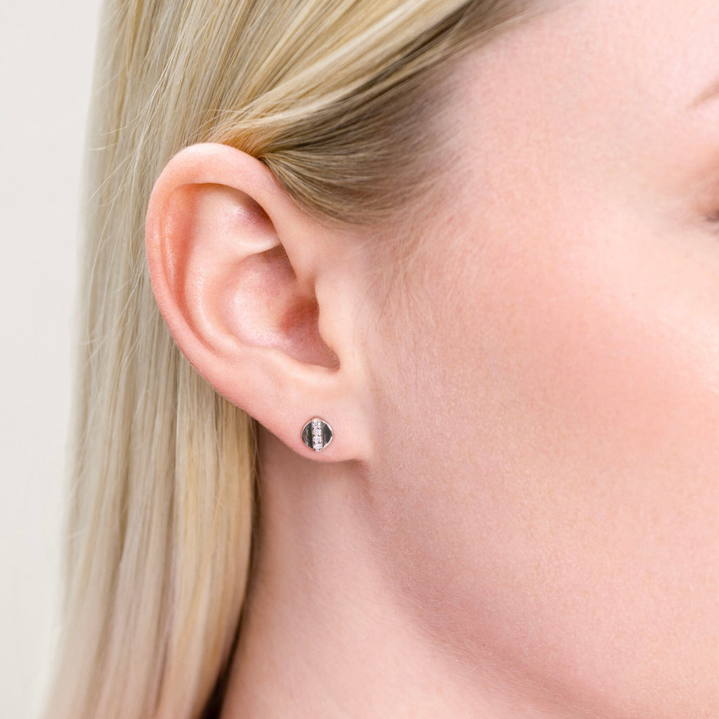 Circle Lab Earrings