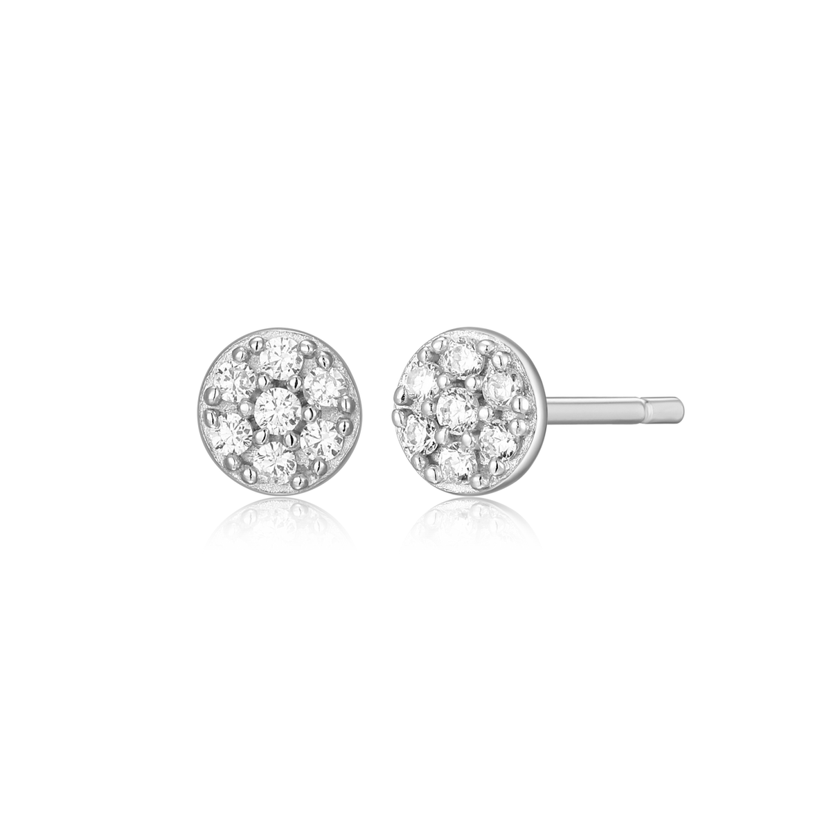 Circle Lab Earrings