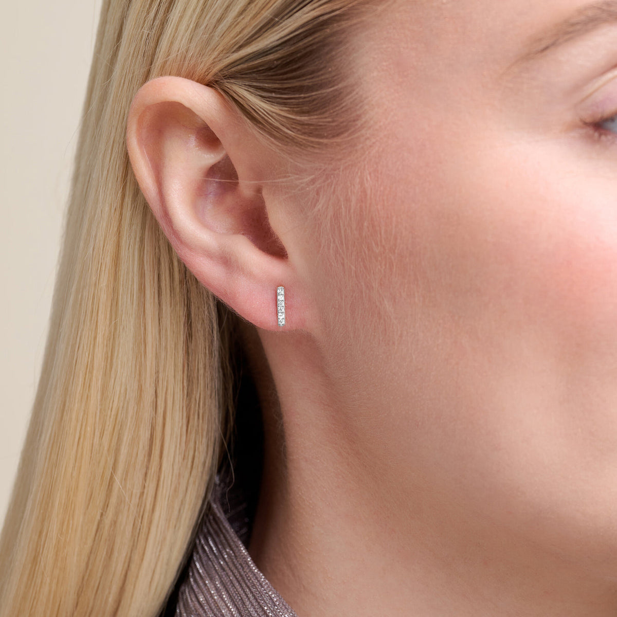 Circle Lab Earrings
