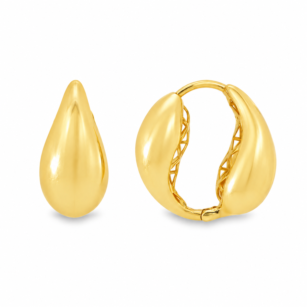 Boucles d'oreilles "Huggies" Solena