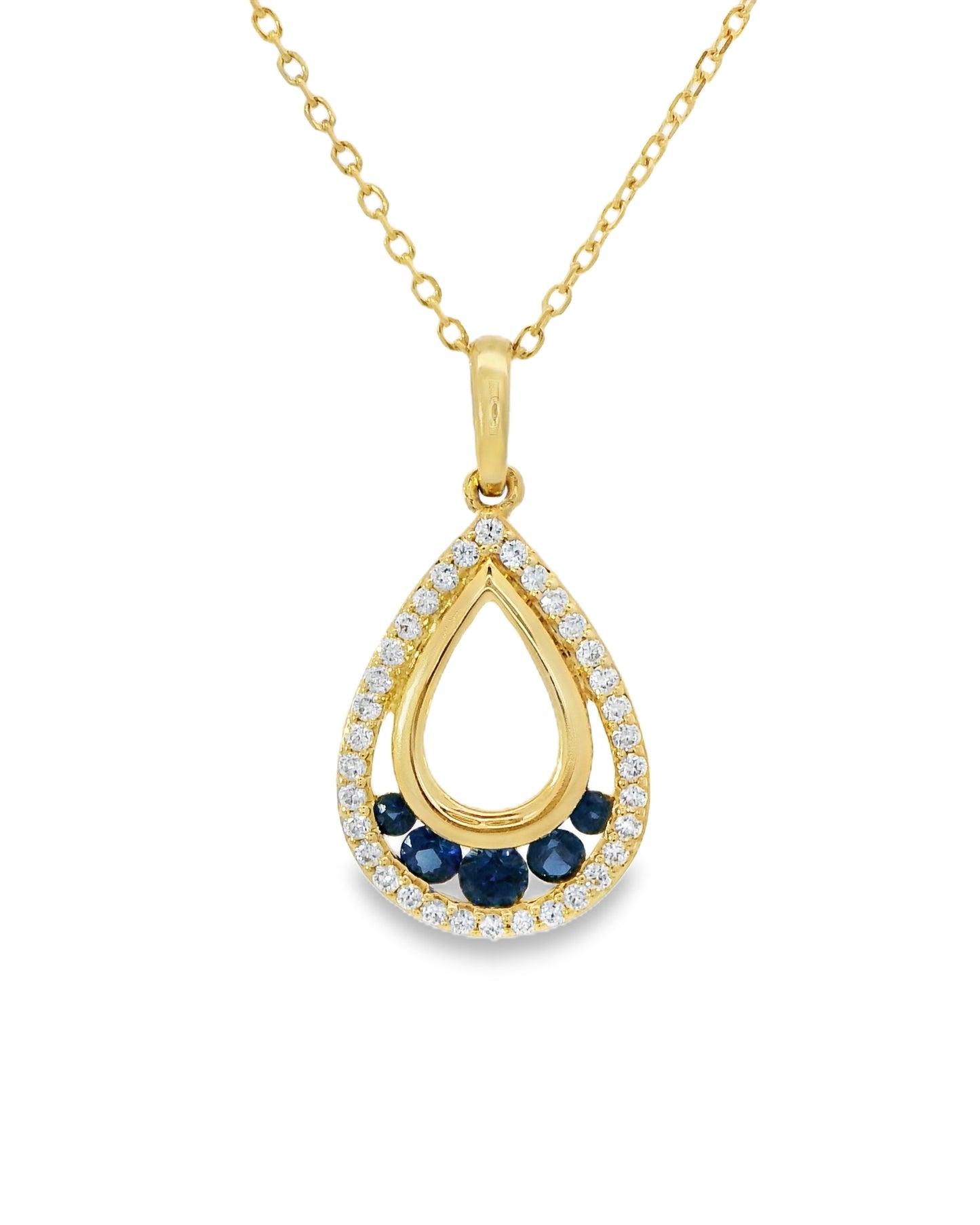 Collier Astre Bleu